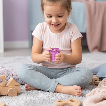 Kostka Squishy – Miękka Żelowa Zabawka Sensoryczna Fidget