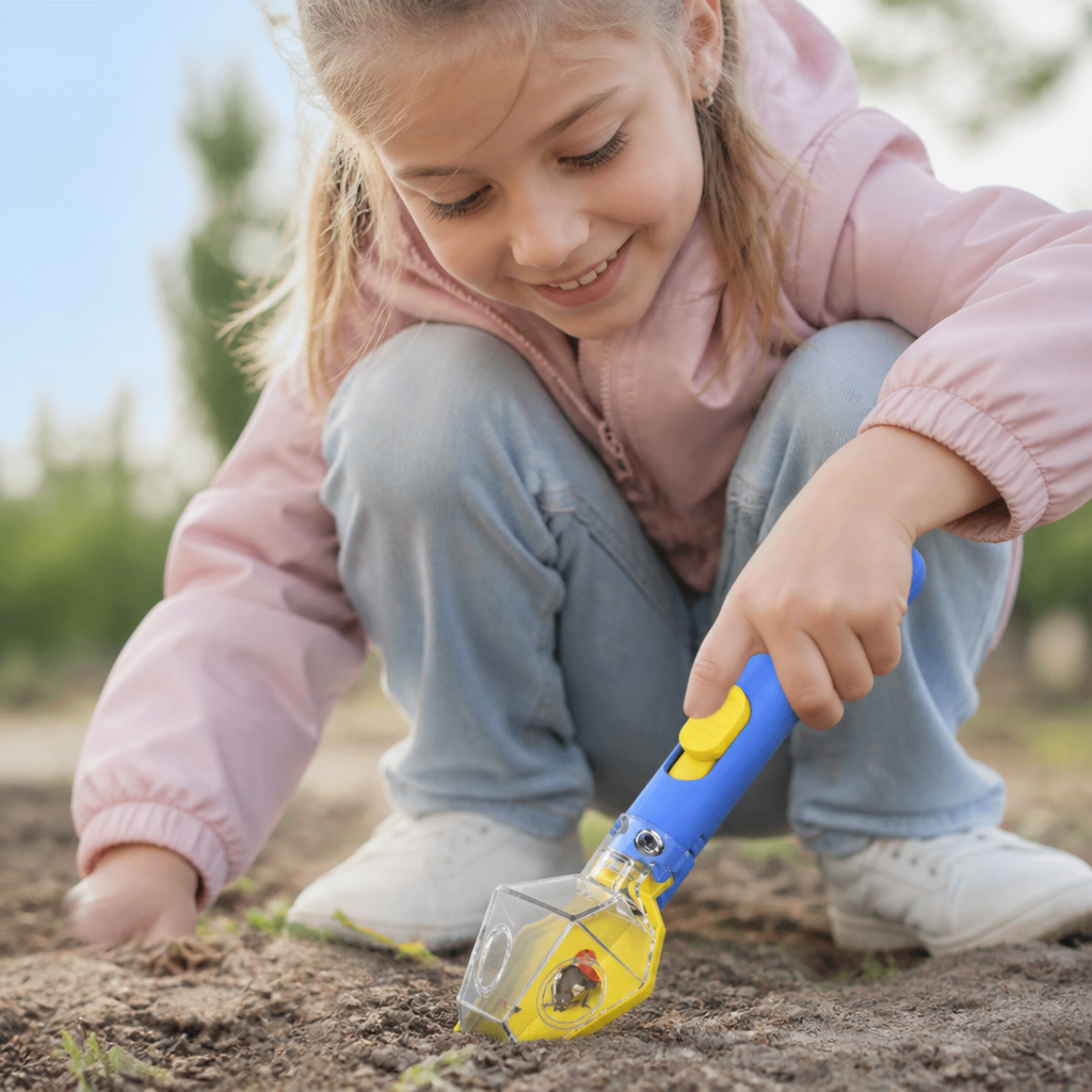 Łapacz Owadów dla Dzieci z Lupą 6x – Narzędzie do Obserwacji Owadów i Odkrywania Przyrody na Świeżym Powietrzu