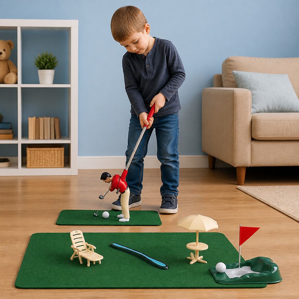 Zestaw Mini Golfa dla Dzieci – Zabawka Golfowa dla Dzieci