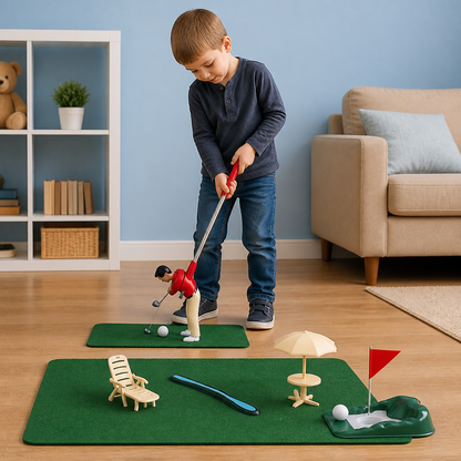 Zestaw Mini Golfa dla Dzieci – Zabawka Golfowa dla Dzieci