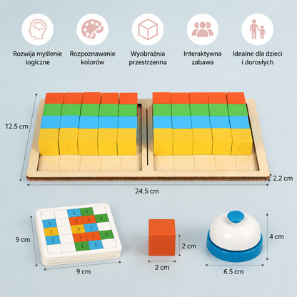 Gra 3D z Klockami do Dopasowywania Kolorów