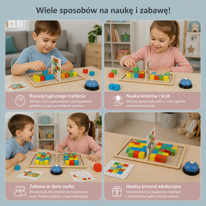 Gra 3D z Klockami do Dopasowywania Kolorów