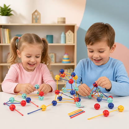 Zestaw Konstrukcyjny 3D STEM – Kreatywna Zabawka Edukacyjna