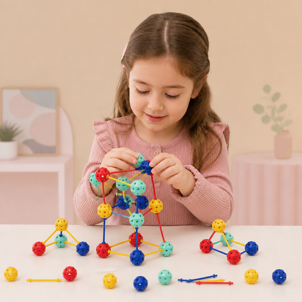 Zestaw Konstrukcyjny 3D STEM – Kreatywna Zabawka Edukacyjna
