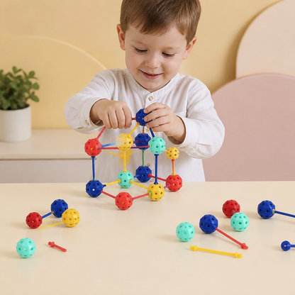 Zestaw Konstrukcyjny 3D STEM – Kreatywna Zabawka Edukacyjna