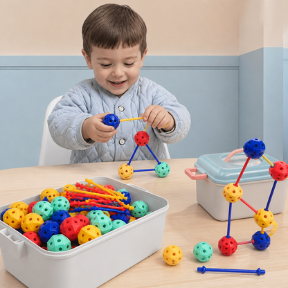 Zestaw Konstrukcyjny 3D STEM – Kreatywna Zabawka Edukacyjna