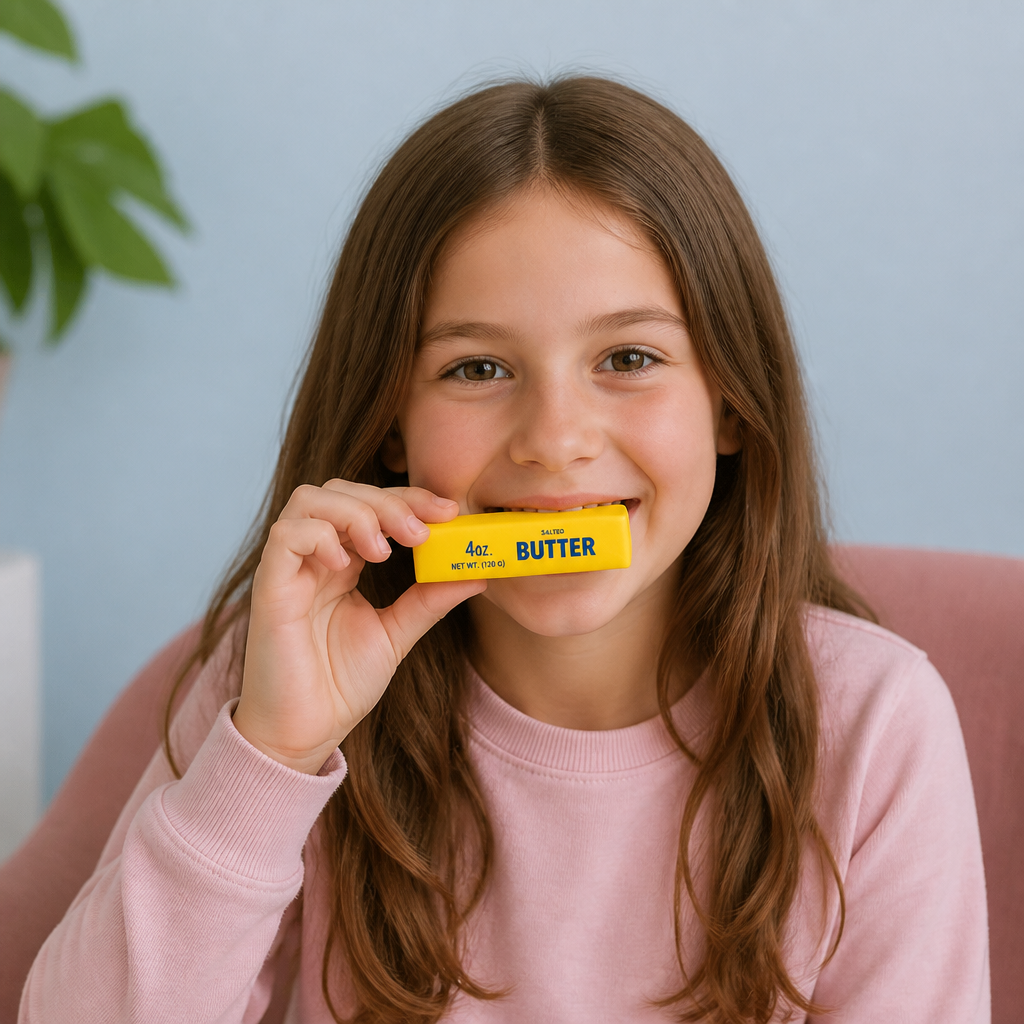 Jumbo Squishy Butter Stick – Wolno Powracająca Piłeczka Antystresowa i Sensoryczna Zabawka Fidget