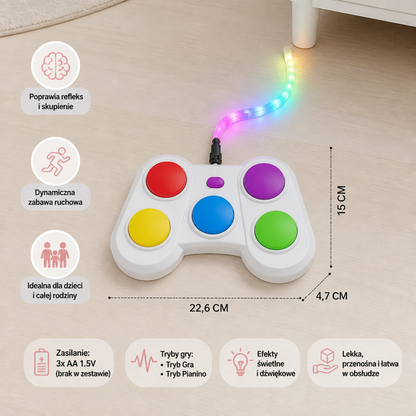 Light Defense Challenge – Interaktywna Gra Refleksowa LED