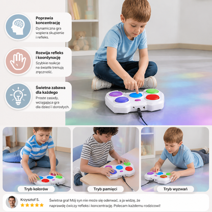 Light Defense Challenge – Interaktywna Gra Refleksowa LED