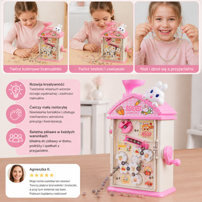 Zestaw DIY do Tworzenia Biżuterii z Koralików