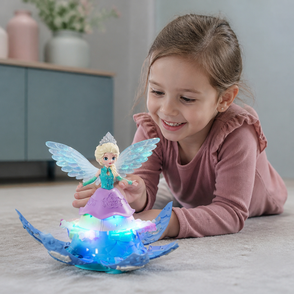 Magiczna Tańcząca Lalka Księżniczka Kwiatów
