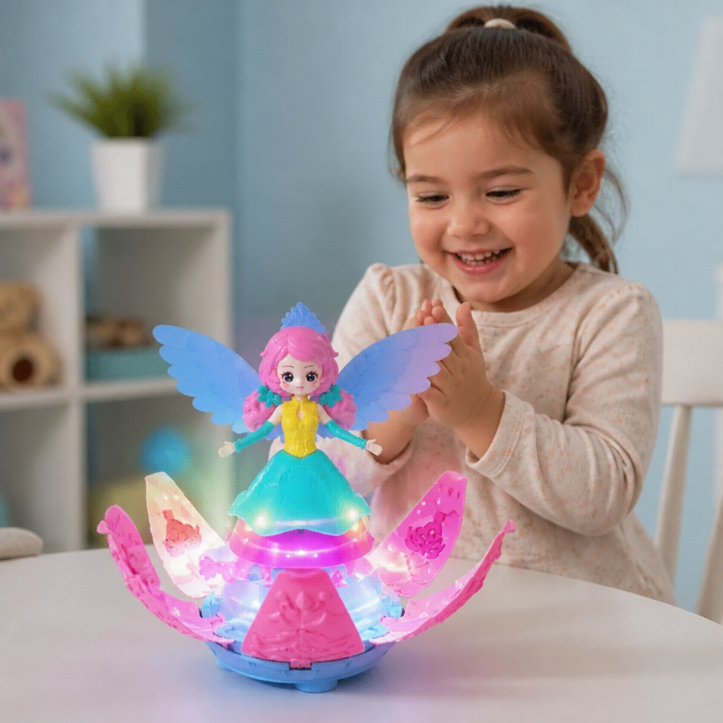 Magiczna Tańcząca Lalka Księżniczka Kwiatów