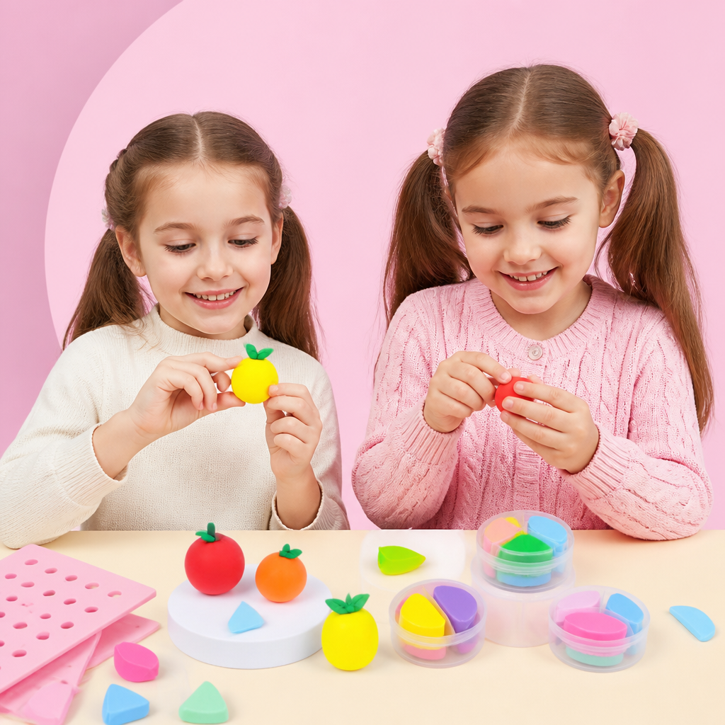 Zestawy kreatywne z gliny samoutwardzalnej DIY dla dzieci