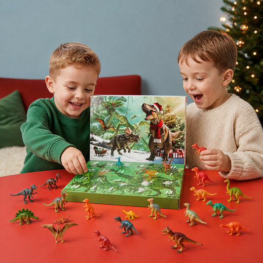 24-dniowy kalendarz adwentowy z dinozaurami