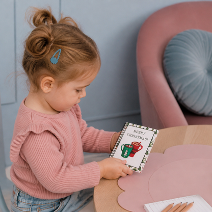 Książeczka na Karty Podarunkowe DIY na Boże Narodzenie – Świąteczny Organizer na Prezenty w Oprawie Spiralnej