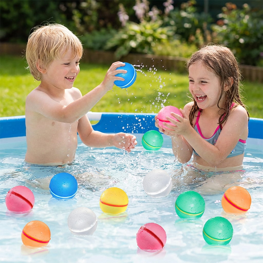 Wielorazowe Balony Wodne – Samozamykające się i Silikonowe