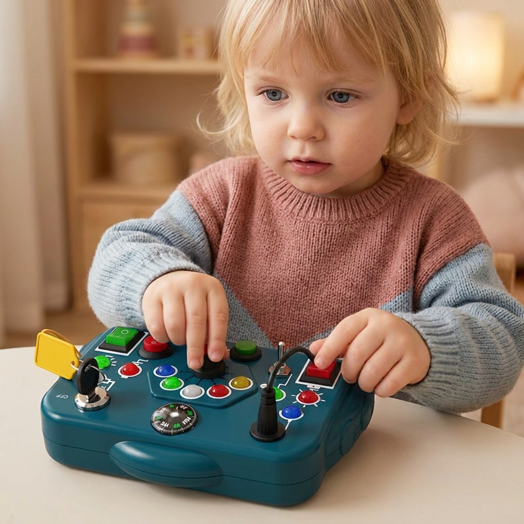 Zabawka Montessori dla Dzieci – Edukacyjna Gra Wspierająca Umiejętności Motoryczne, Zrozumienie i Kreatywność
