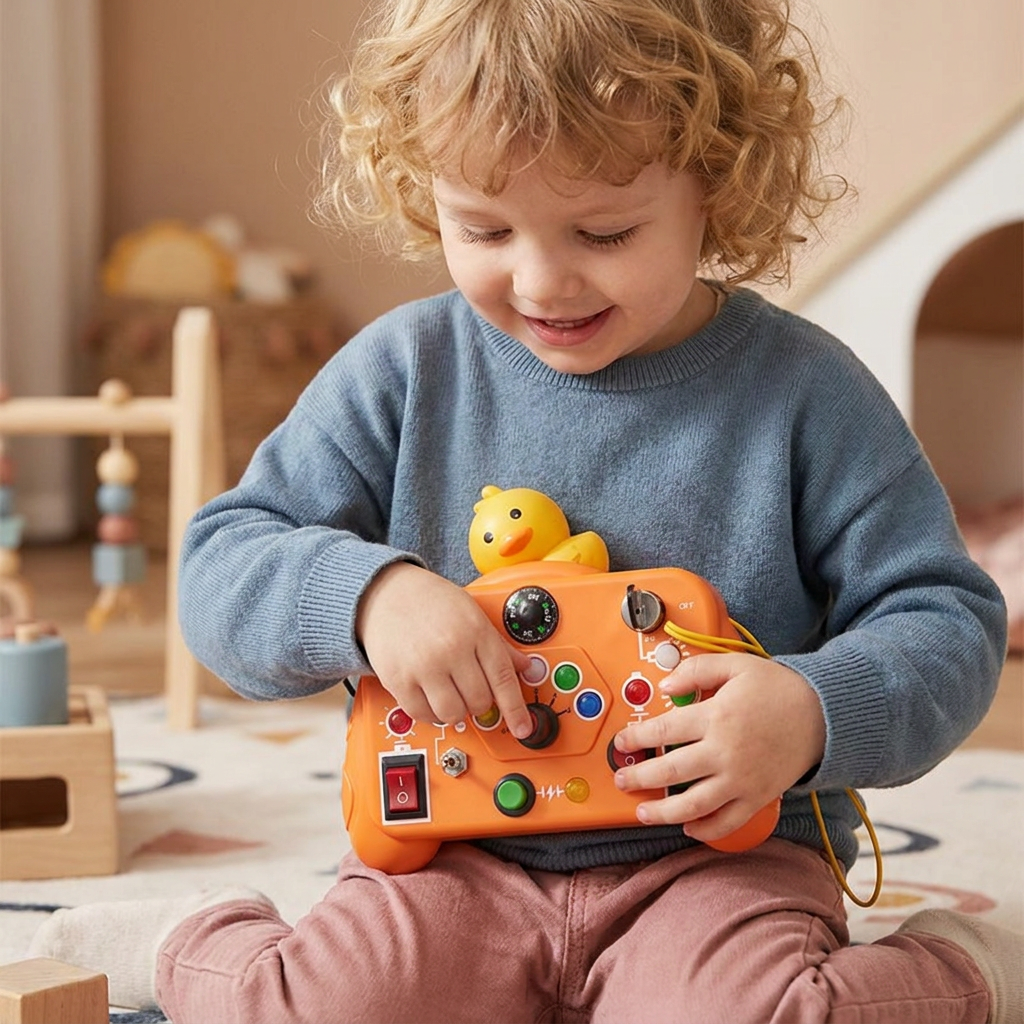 Zabawka Montessori dla Dzieci – Edukacyjna Gra Wspierająca Umiejętności Motoryczne, Zrozumienie i Kreatywność