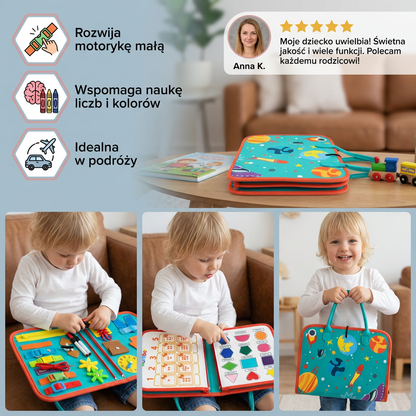 Książka Montessori do zabawy i nauki