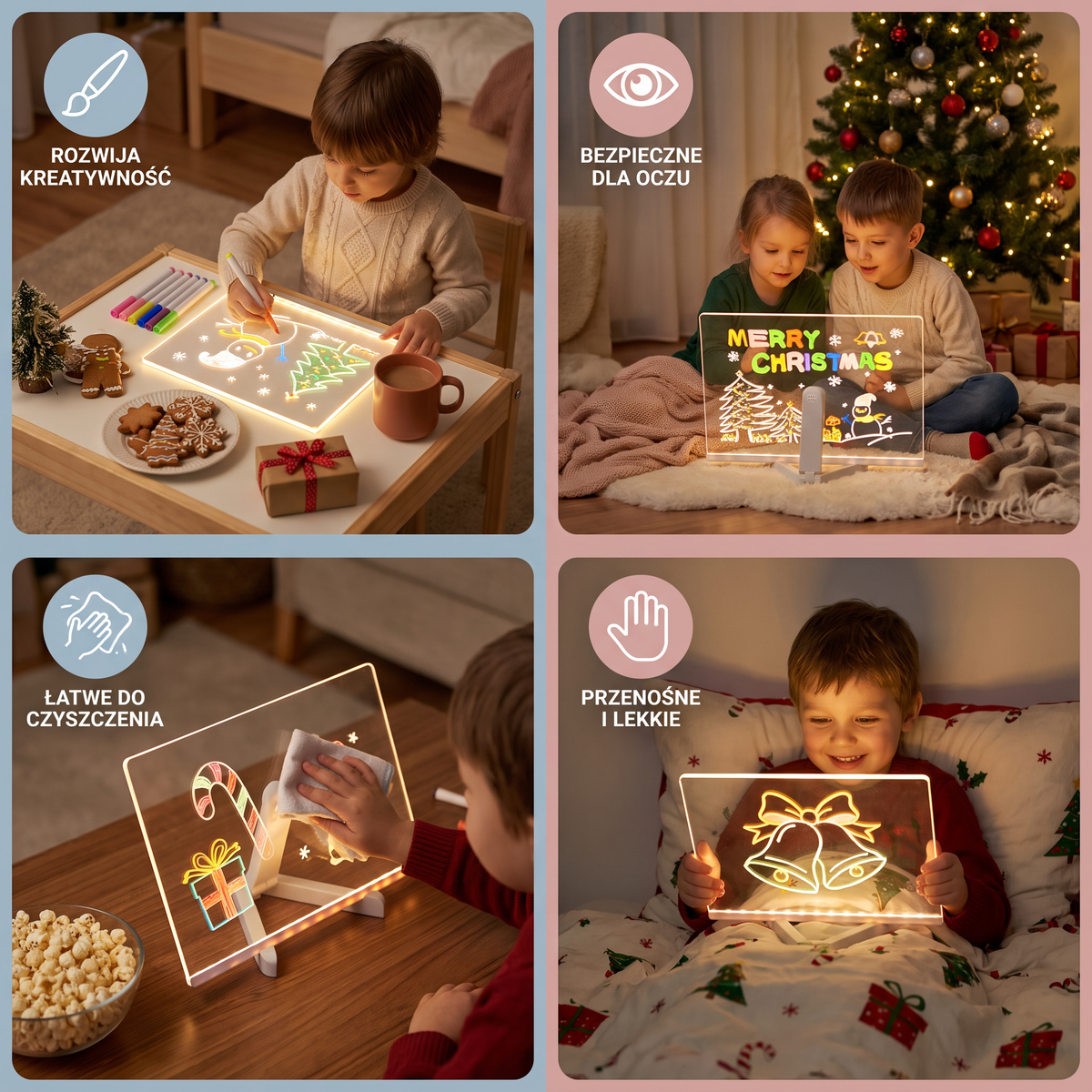 Lampa LED do Rysowania dla Dzieci