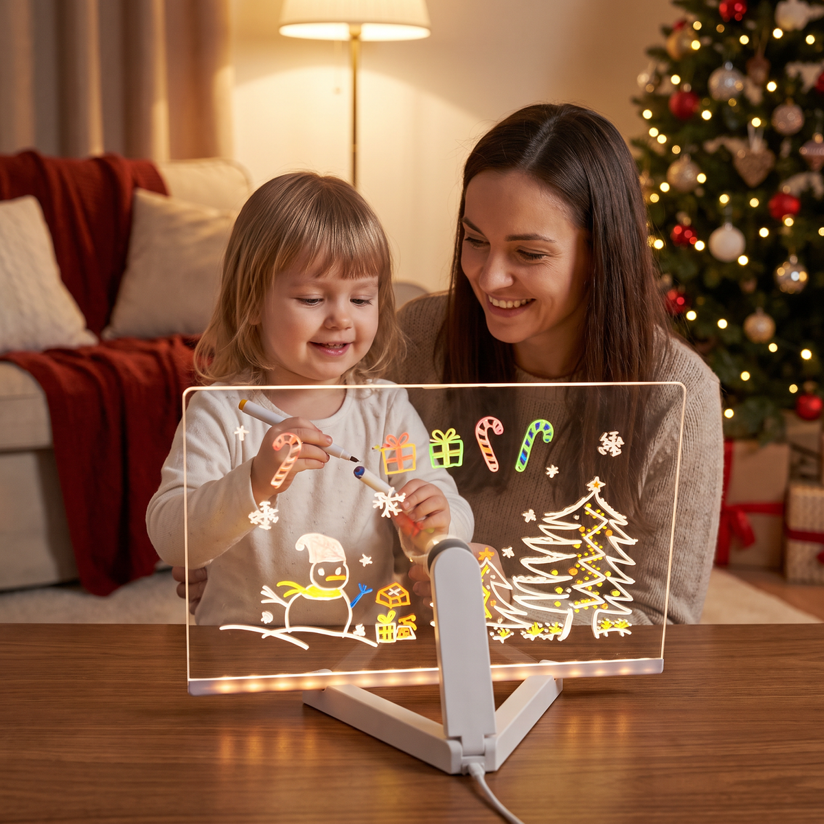 Lampa LED do Rysowania dla Dzieci