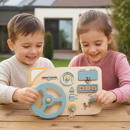 Kierownica Odkrywcy – Sterowanie Montessori