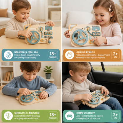 Kierownica Odkrywcy – Sterowanie Montessori