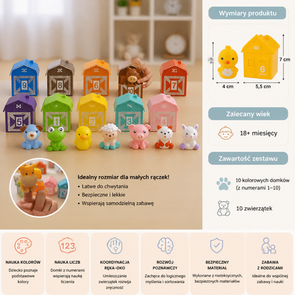 Farma Montessori z Kolorami i Liczbami