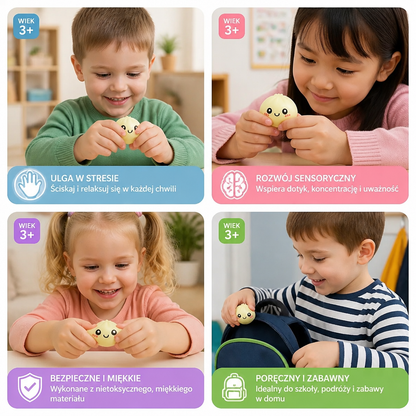 Kalendarz Adwentowy z Gniotkami Dumpling i Tajemniczymi Niespodziankami Fidget