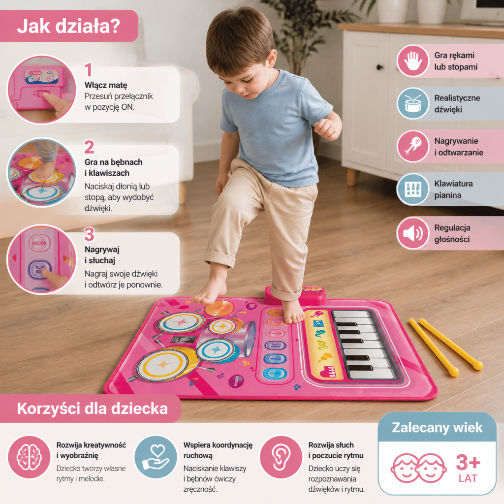 Kreatywna Mata Muzyczna dla Dzieci