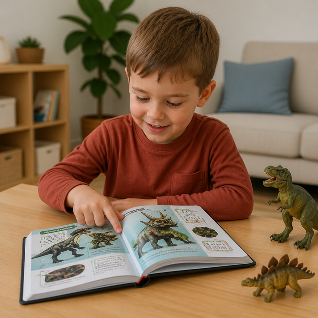 Interaktywna Mówiąca Encyklopedia Dinozaurów