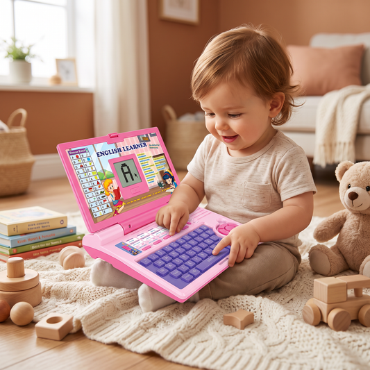 Interaktywny laptop edukacyjny dla dzieci