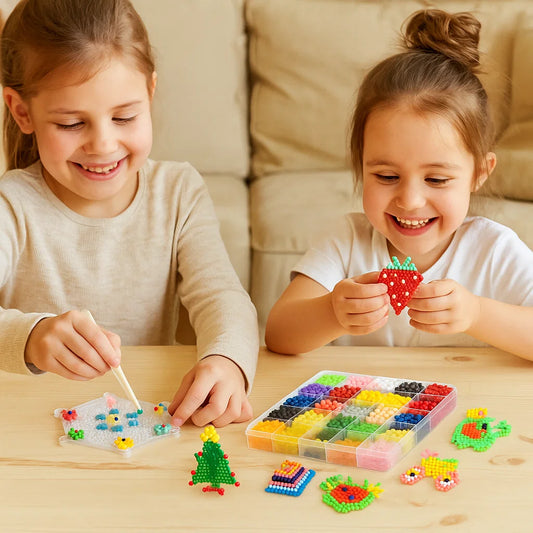 Diy zestaw do tworzenia koralików wodnych dla dzieci | Kreatywna zabawka edukacyjna do tworzenia kolorowych kształtów i wzorów 3D
