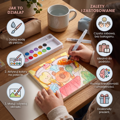 Wodna Książeczka Malarska All-in-One