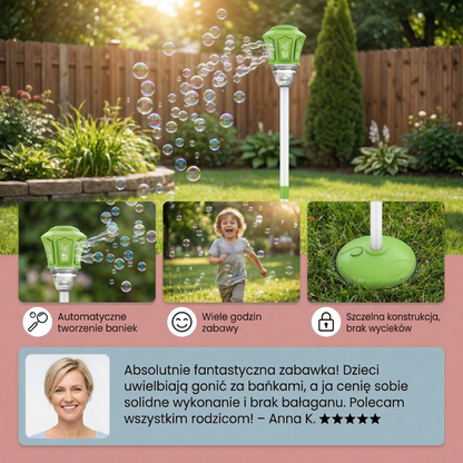 Latarnia Bąbelkowa dla Dzieci – Automatyczna Lampa Bąbelkowa