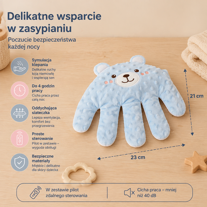 Pomoc do Zasypiania dla Niemowląt z Delikatną Funkcją Klepania – Wspiera Spokojny i Samodzielny Sen
