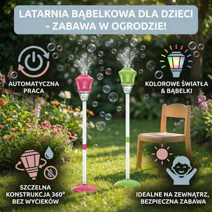 Latarnia Bąbelkowa dla Dzieci – Automatyczna Lampa Bąbelkowa
