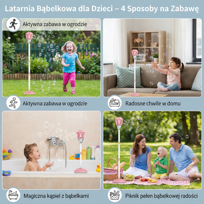 Latarnia Bąbelkowa dla Dzieci – Automatyczna Lampa Bąbelkowa