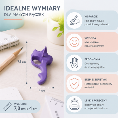 Ergonomiczne Silikonowe Uchwyty Do Ołówków