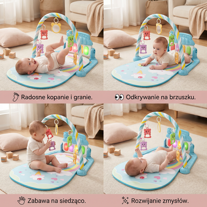 Interaktywne Baby-Pedal-Piano – Zabawka wspomagająca motorykę i sensorykę