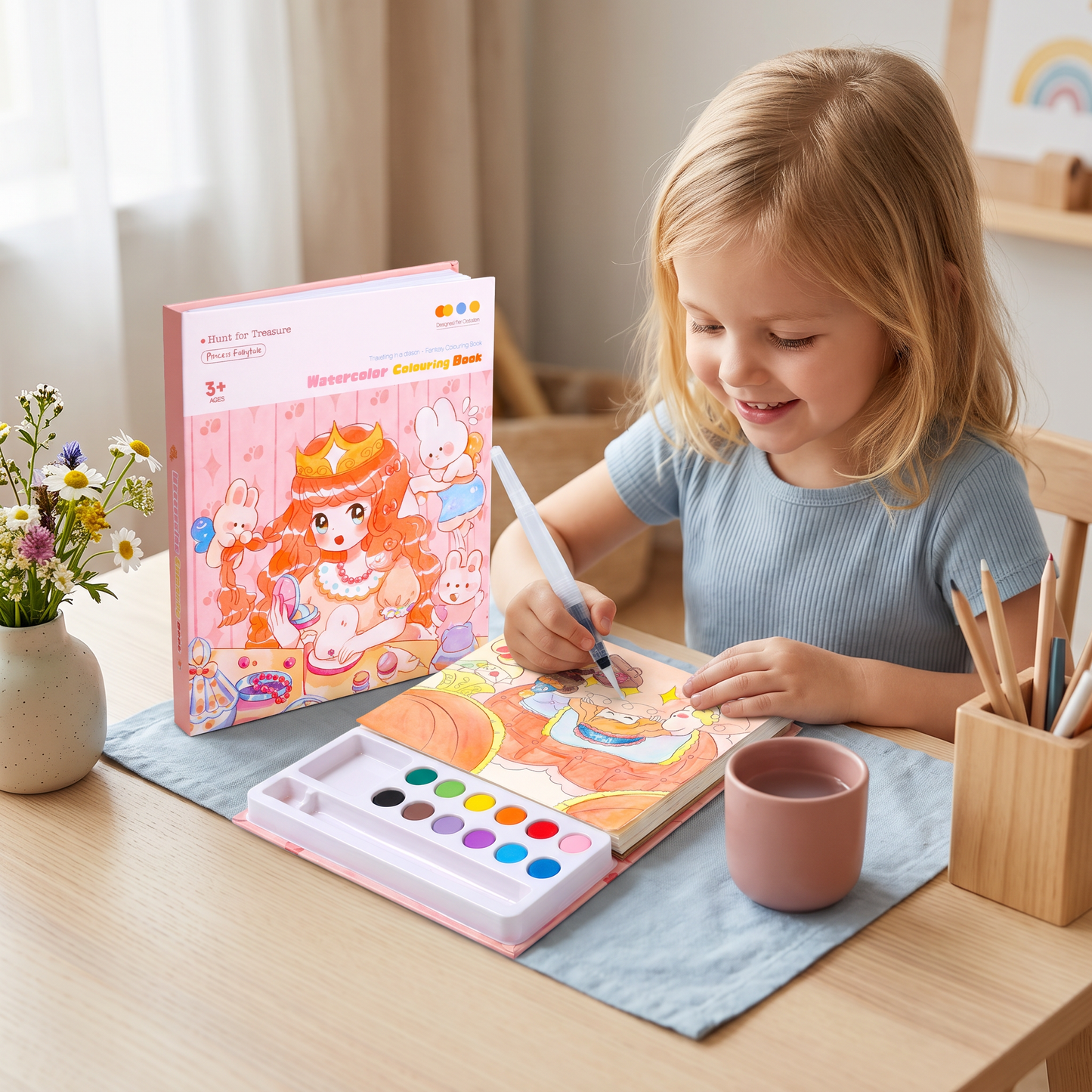 Wodna Książeczka Malarska All-in-One
