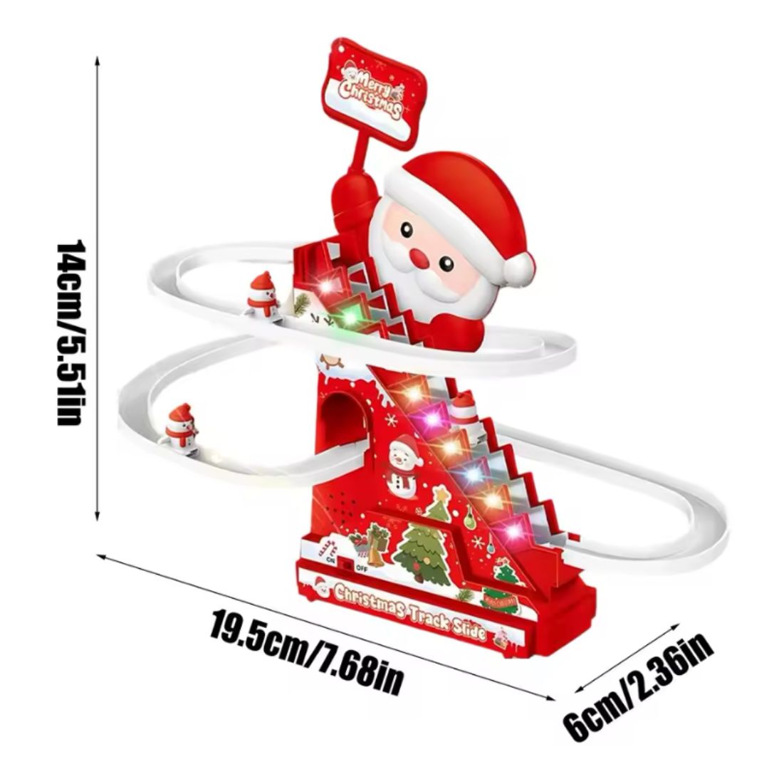 Świąteczna zjeżdżalnia Mikołaja – zabawa pełna radości