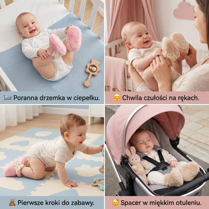 Miękkie skarpetkowe buciki dla niemowląt