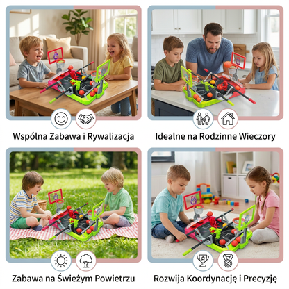 Gra W Rodzinie: Mini Gra W Koszykówkę Stołową Dla 2 Graczy