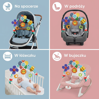 Wisząca Zabawka do Wózka Dziecięcego