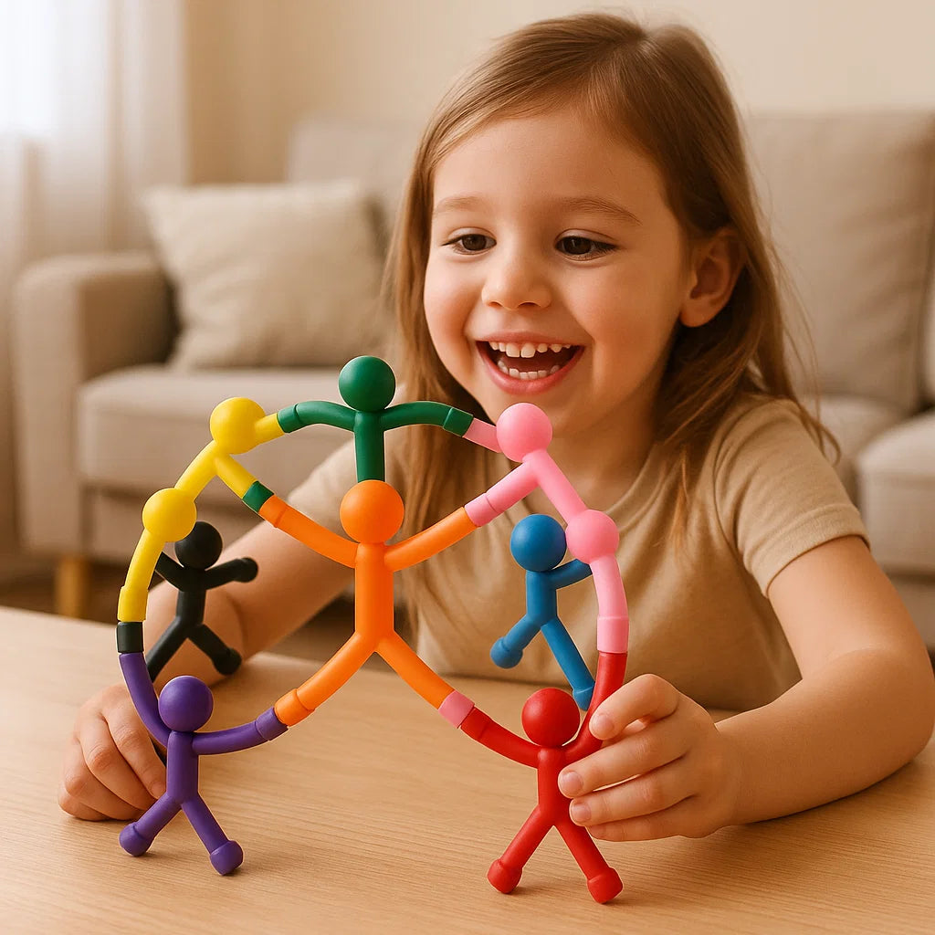 Magnetyczne figurki sensoryczne Montessori