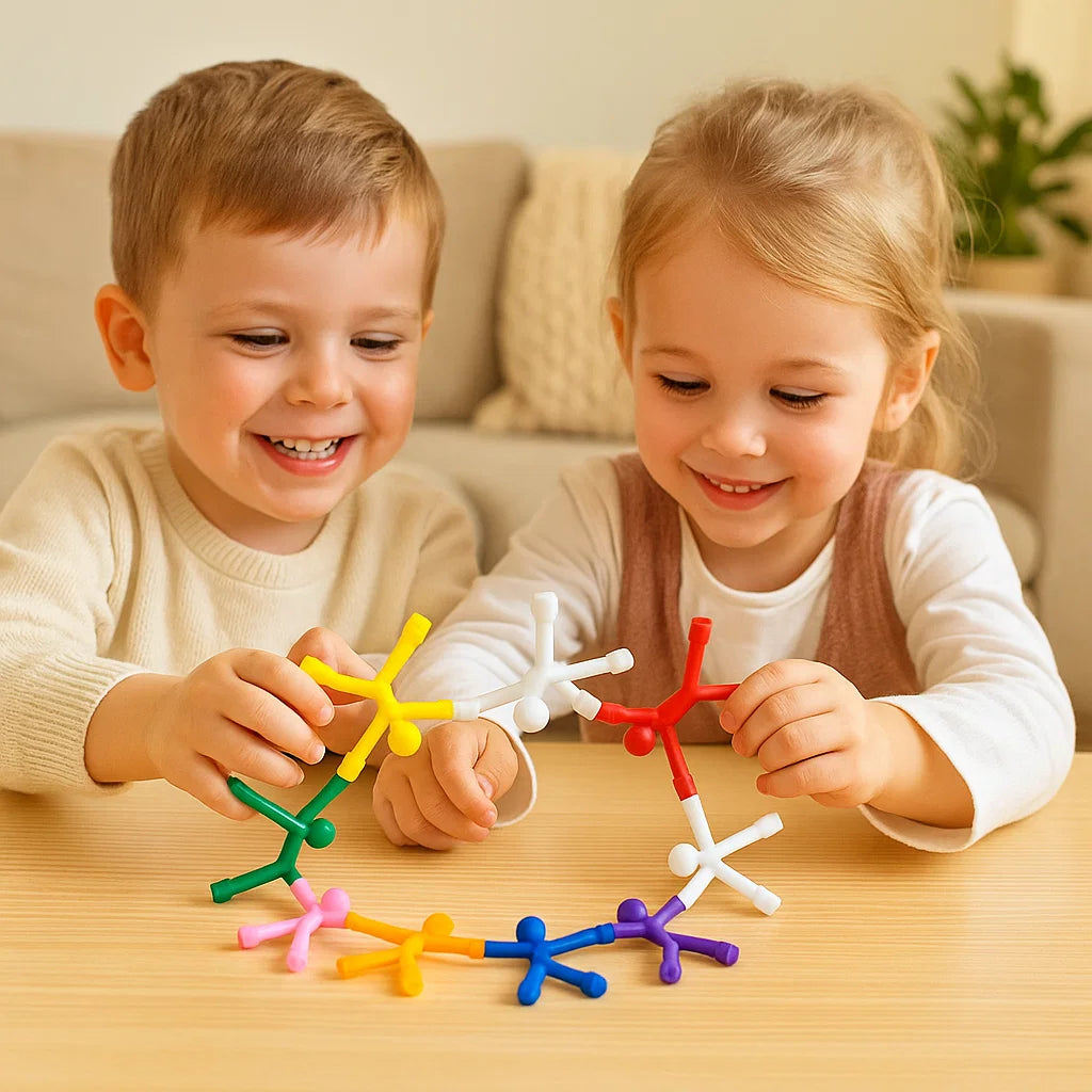 Magnetyczne figurki sensoryczne Montessori