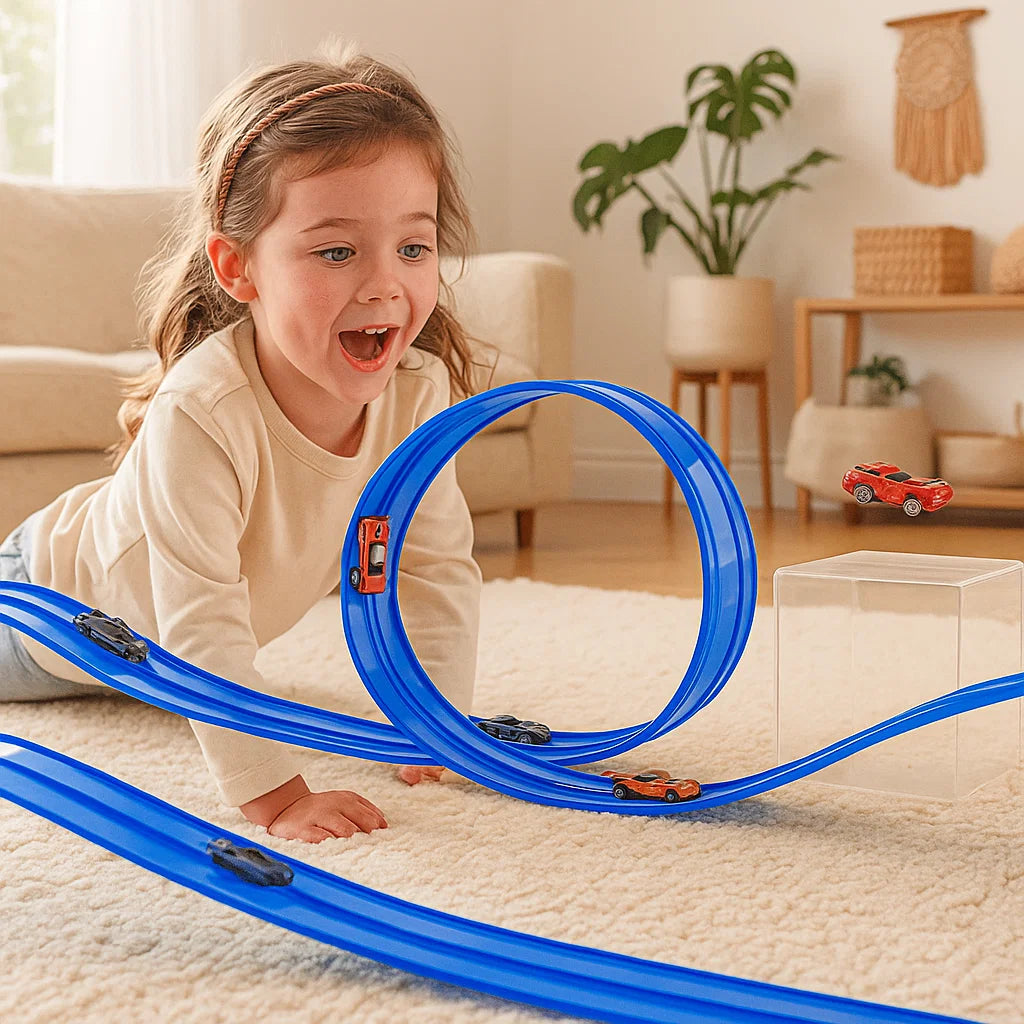 Zestaw elastycznego toru wyścigowego