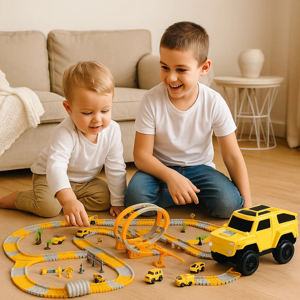 Tor wyścigowy przygód z samochodzikami