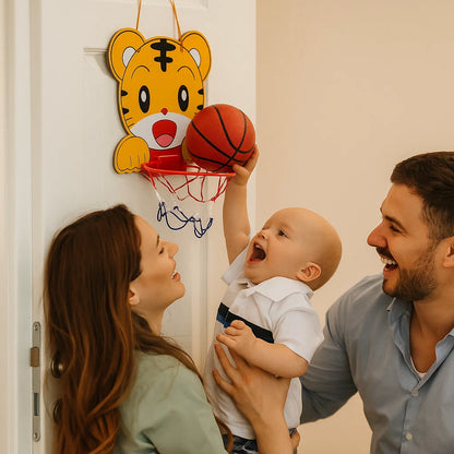 Uroczy zwierzęcy zestaw do koszykówki dla dzieci